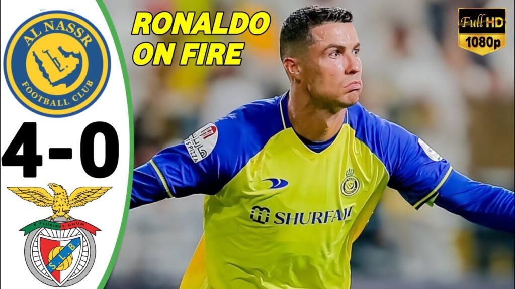 Cristiano Ronaldo Hattrick🔥Al Nassr vs Benfica 4-0 - All Goals & Highlights - 2023
