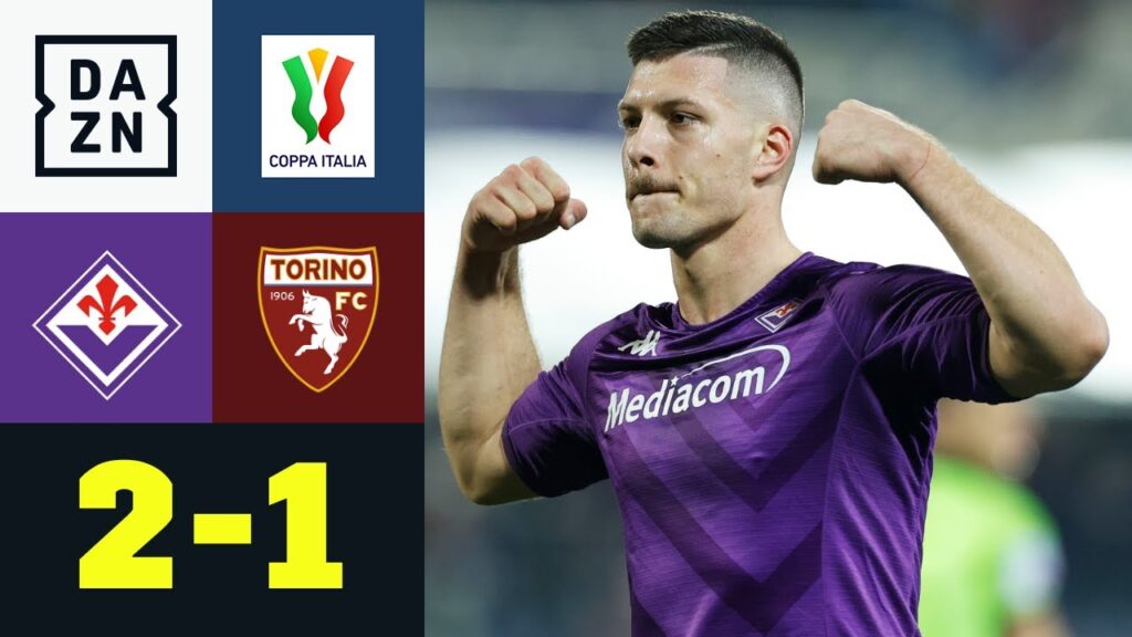 Jovic löst den Knoten! Fiorentina steht im Halbfinale: Florenz - FC Turin 2:1 | Coppa Italia | DAZN