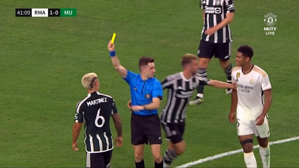 Lisandro Martinez vs Real Madrid (Pre-Season) 2023-24