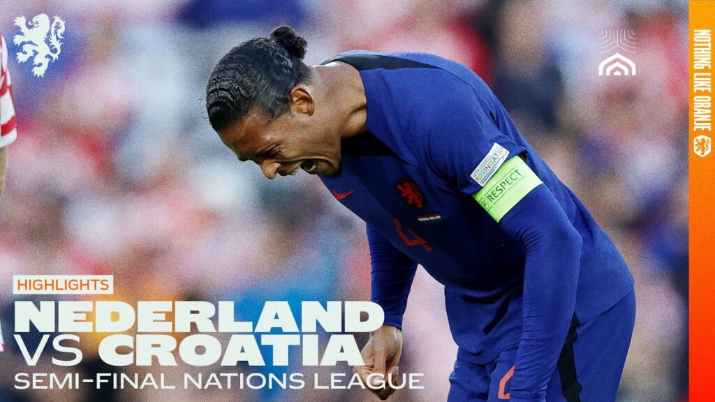Intense battle decided in extra time 😤 | Highlights Nederland - Croatia (14/06/2023)