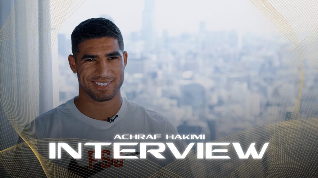 🗣️🎙️ 𝐈𝐍𝐓𝐄𝐑𝐕𝐈𝐄𝐖 - ACHRAF HAKIMI ! 🔴🔵 #PSGJapanTour2023 🇯🇵