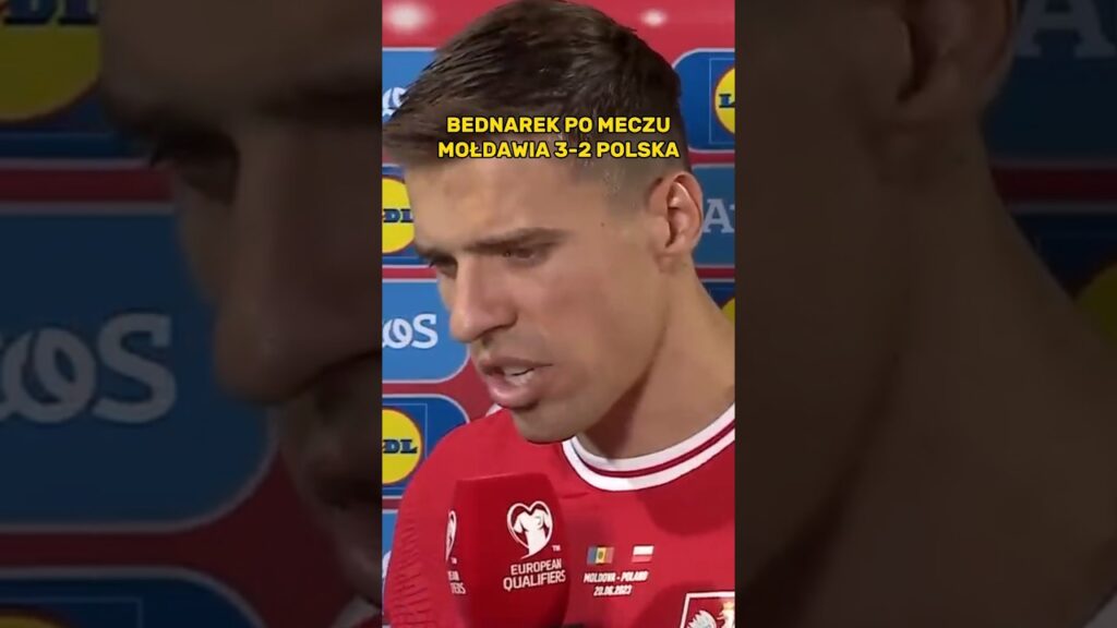 BEDNAREK PO MECZU MOŁDAWIA 3-2 POLSKA!🔥 #shorts