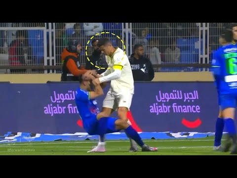 Cristiano Ronaldo AL- NASSR FIGHT vs Al Fateh Players (Ronaldo Angry Reaction) 03/02/2023
