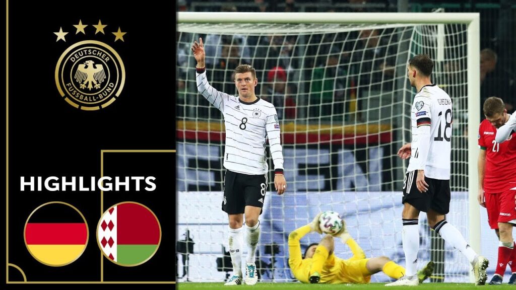 Ginter & Kroos zaubern DFB-Team zur EM | Deutschland - Weißrussland 4:0 | Highlights | EM-Quali