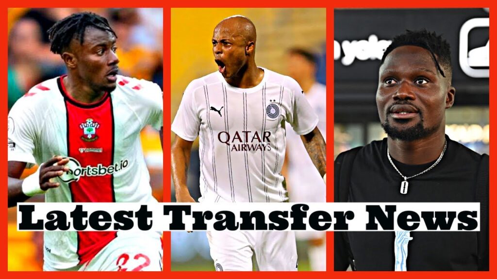 Black Stars Players Latest Transfer News, Andre Dede Ayew, Mohammed Salisu, Daniel Amartey & More