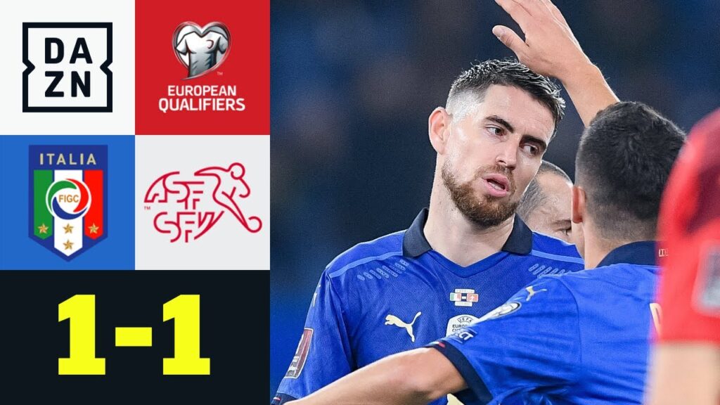 Notte tragica! Italien vergibt Matchball: Italien - Schweiz 1:1 | UEFA European Qualifiers| DAZN