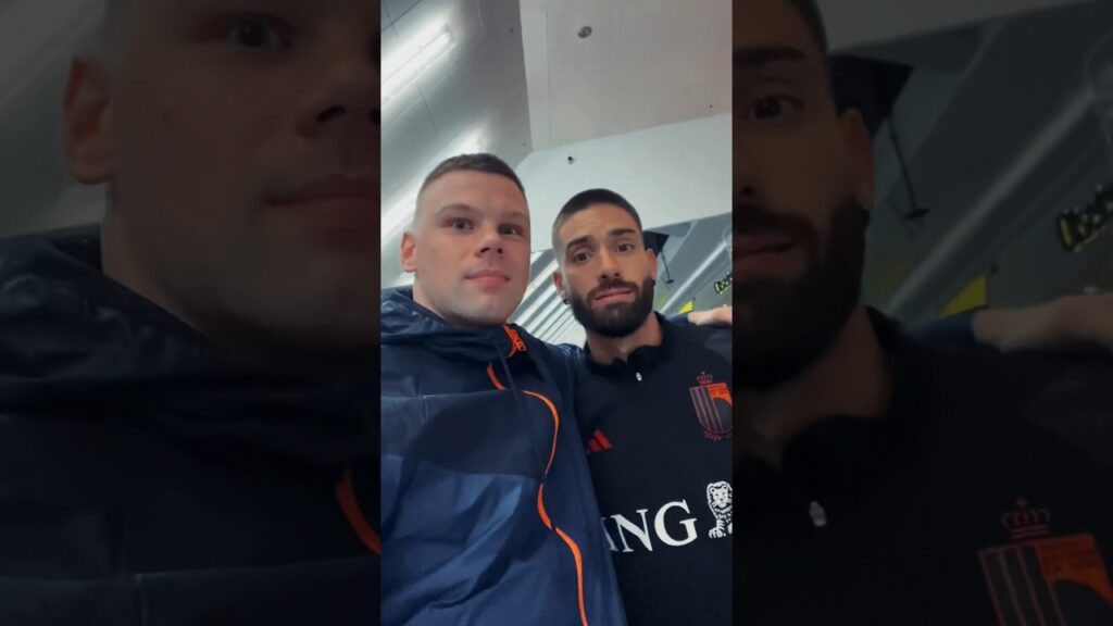 I met Yannick Carrasco 🇧🇪🔥 #futbol #atleticomadrid #belgium