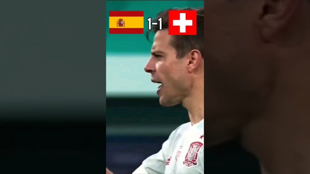 Unai Simon🔥Euro 2020 #shorts #football #penaltyshootout #spain #switzerland #oyarzabal #schär