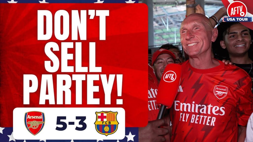 Arsenal 5-3 Barcelona | We Can NOT Sell Partey! (Lee)