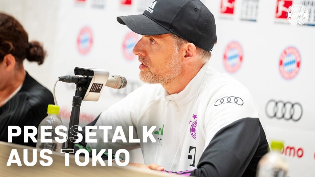 Pressetalk mit Thomas Tuchel und Serge Gnabry