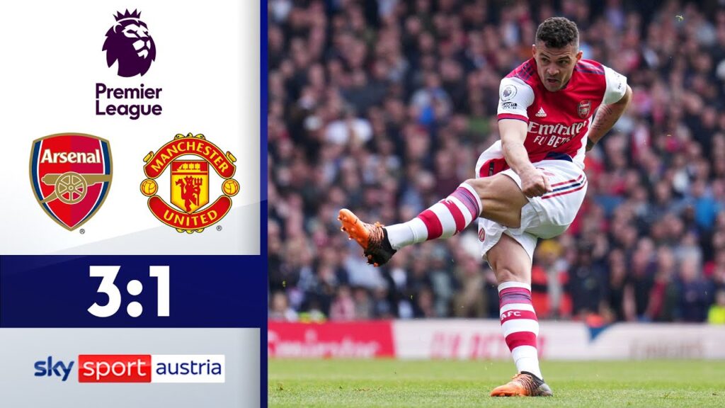 Xhaka entscheidet aus der Distanz| FC Arsenal - Manchester United | Premier League 21/22