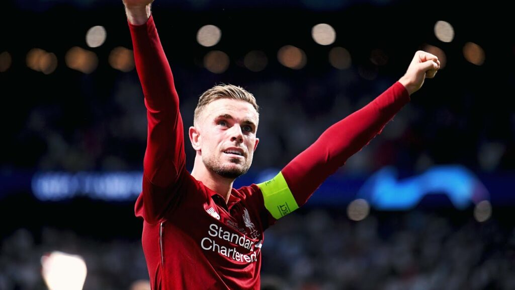 Thank you, Jordan Henderson