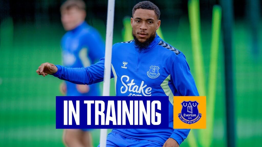 DANJUMA TRAINS WITH THE TOFFEES! | Everton prepare to face Stoke City in pre-season