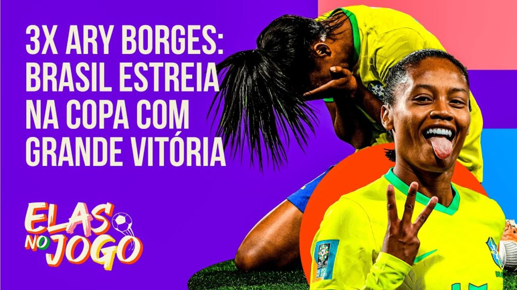 Elas no Jogo - Estreia do Brasil junto com a Dani Alves