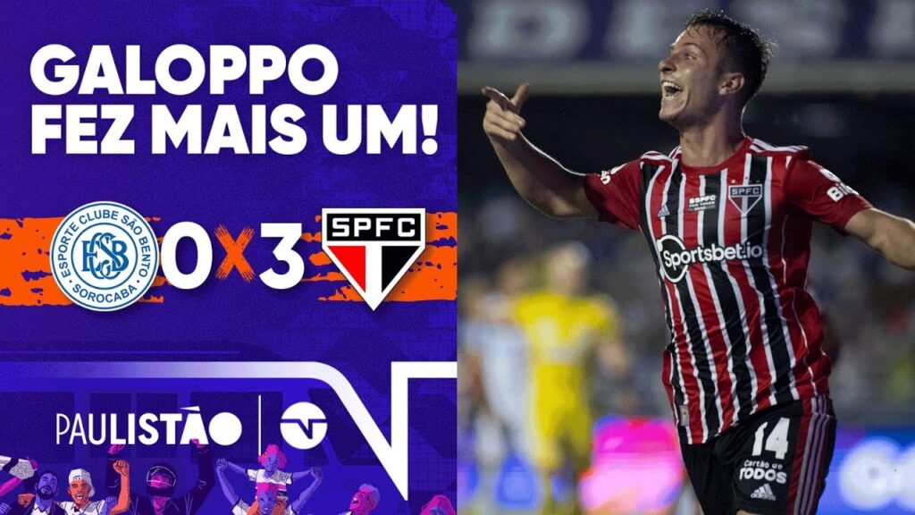 SÃO PAULO GARANTE CLASSIFICAÇÃO NO PAULISTÃO COM SHOW FORA DE CASA | SÃO BENTO 0 X 3 SÃO PAULO