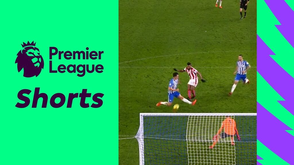 Eric Choupo-Moting. One touch. Finish #shorts