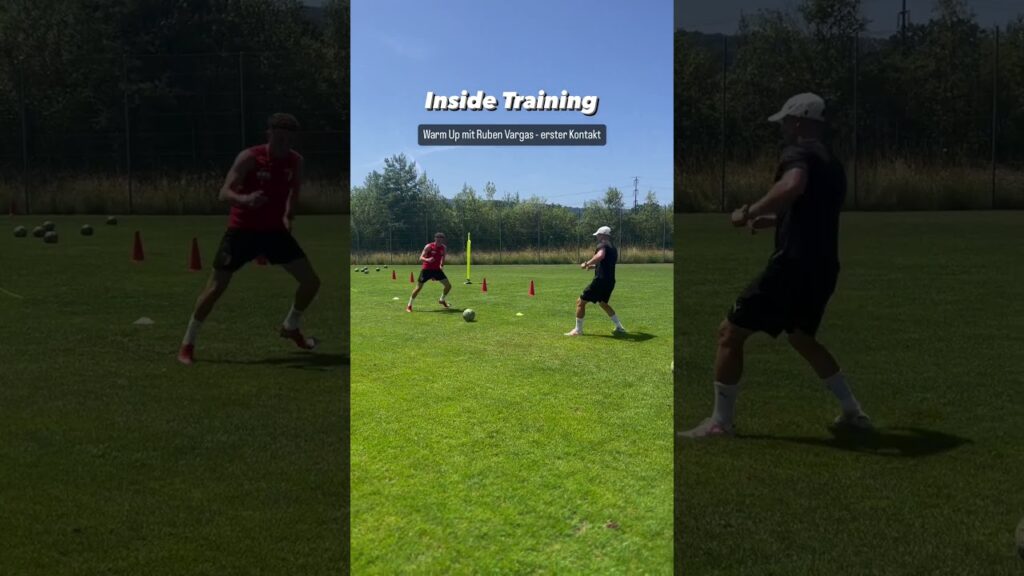 Ruben Vargas | FC Augsburg & Schweizer Nationalmannschaft Warm Up INDIVIDUALTRAINING #Vargas