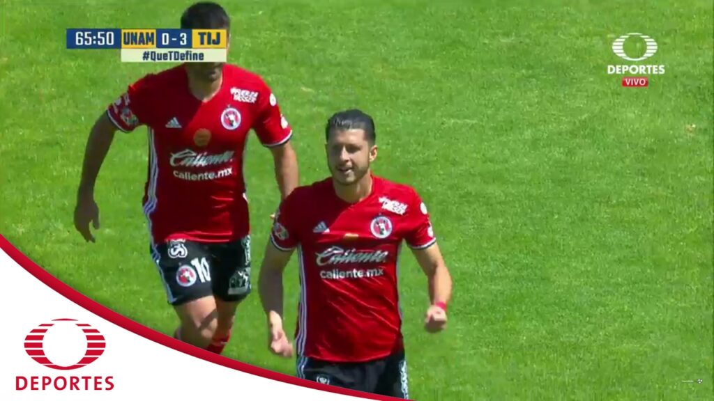 Gol de Guido Rodríguez | Pumas 0 - 3 Tijuana | Clausura 2017 - Jornada 7 | Televisa Deportes