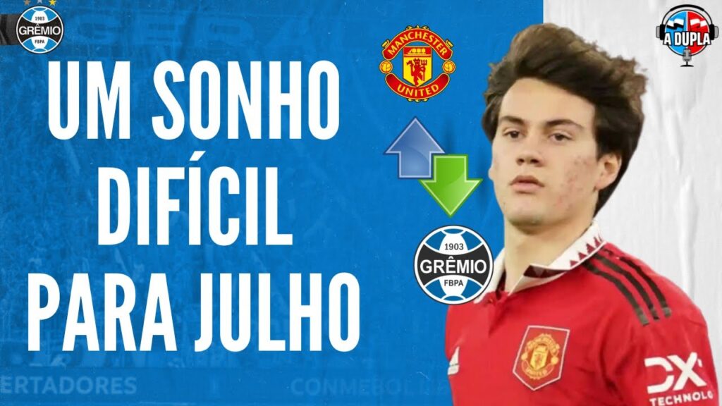 🔵⚫ Grêmio: Pellistri segue como plano | O fator Manchester United | React