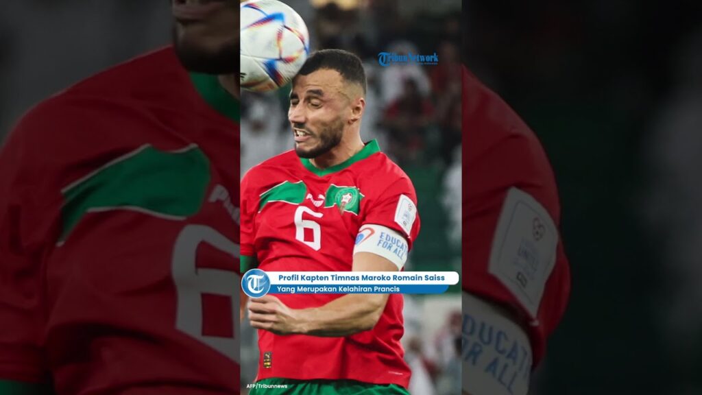 🔴 Profil Kapten Timnas Maroko Romain Saiss Yang Merupakan Kelahiran Prancis
