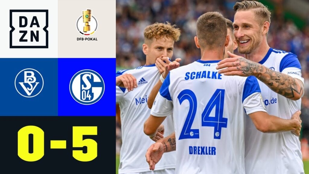 Polter hat reichlich Mühe, Schalke kommt ohne weiter: Bremer SV - Schalke 04 0:5 | DFB-Pokal | DAZN