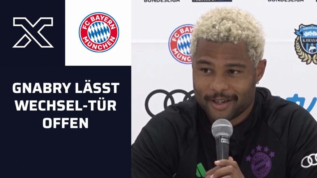 „Ich bin NOCH entspannt“ 👀 Serge Gnabry äußert sich zu Wechsel-Gerüchten | FC Bayern | Bundesliga