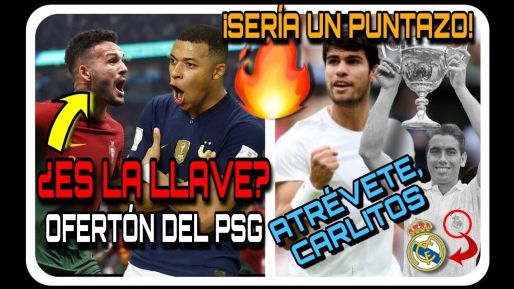 🔥¿LA LLAVE PARA MBAPPE ES GONÇALO RAMOS? / ¿GANAR WIMBLEDON CON ESCUDO DEL MADRID? ¡VAMOS, ALCARAZ!