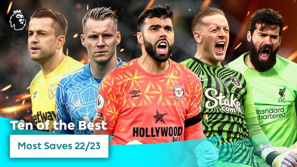 Premier League goalkeepers with the MOST SAVES in 2022/23