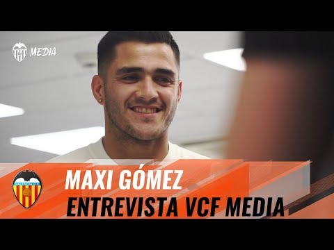 PRIMERAS PALABRAS DE MAXI GÓMEZ COMO JUGADOR DEL VALENCIA CF