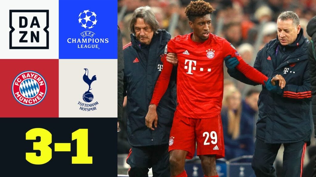 Coman-Verletzung trübt perfekte Gruppenphase: Bayern - Tottenham 3:1 | UEFA Champions League | DAZN