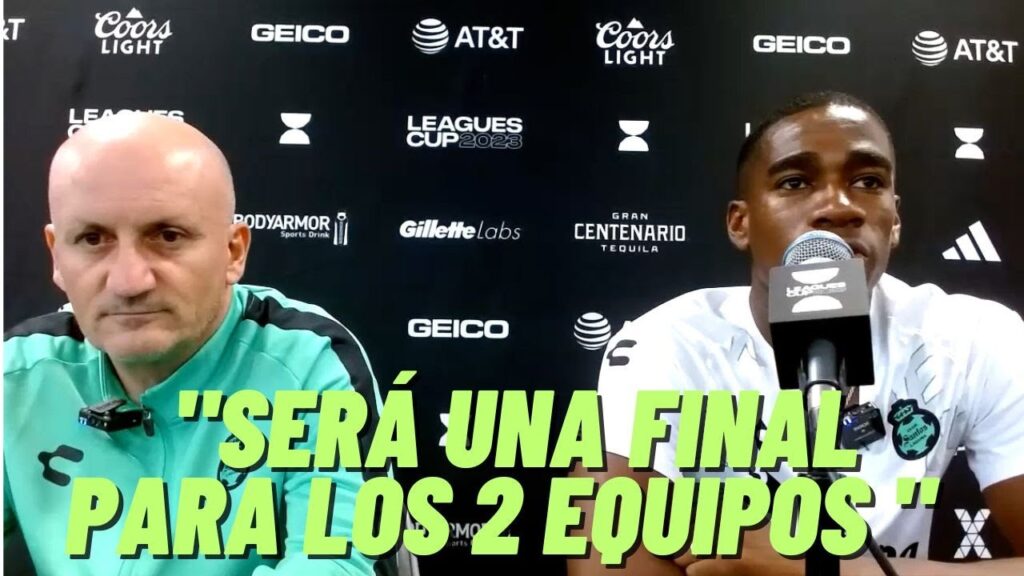 SANTOS LAGUNA VS  ORLANDO CITY   PABLO REPETTO Y FÉLIX TORRES Conferencia pre partido