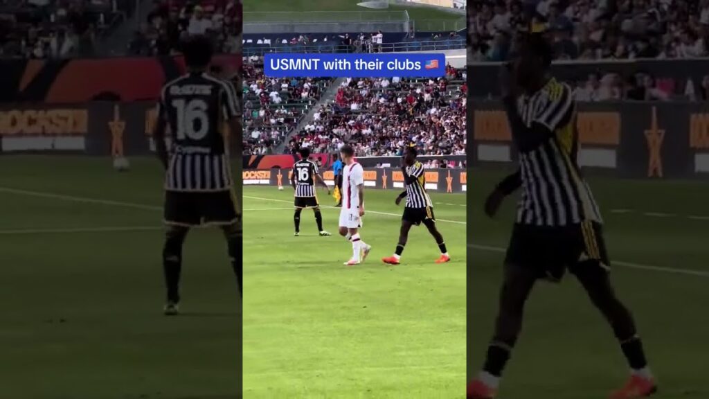 Christian Pulisic, Weston McKennie y Timothy Weah del USMNT con sus clubes en LOS ANGELES | #shors