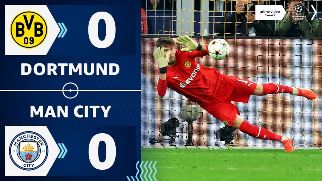 Kobel hält Elfer, Haaland abgemeldet | Dortmund 0:0 Man City | Highlights - Champions League 22/23