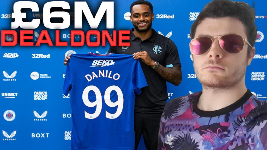 DANILO PEREIRA DA SILVA JOINS RANGERS FOR £6M ON A FIVE YEAR DEAL