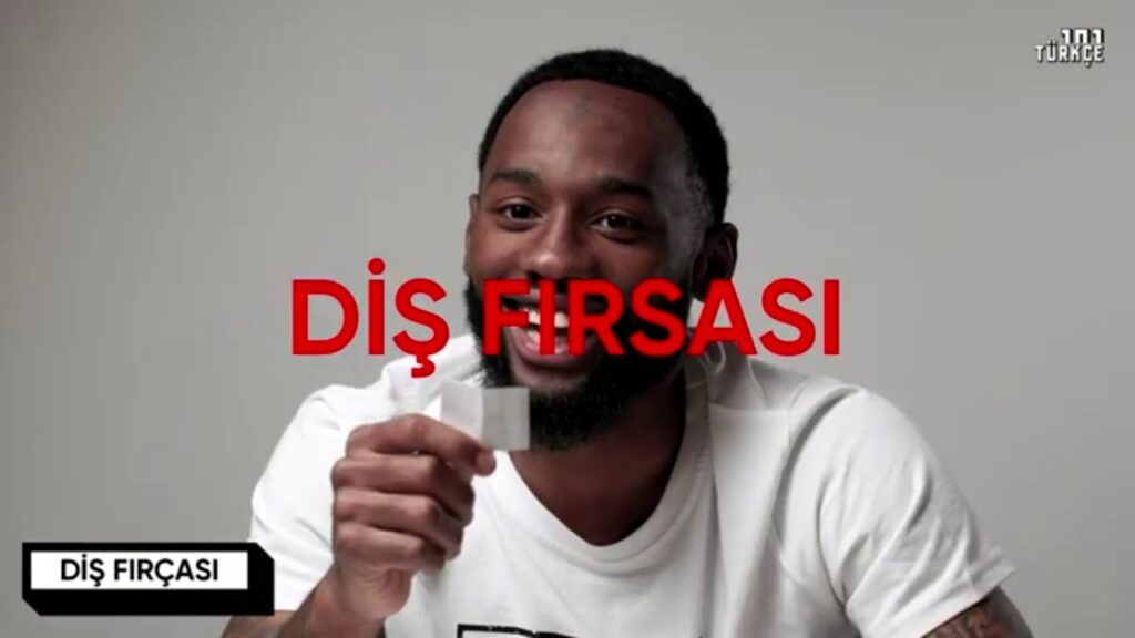 Kevin Nkoudou Türkçe ile zor anlar geçiriyor ( Komik Montaj)