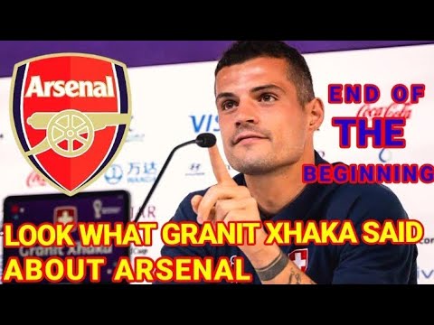 VERY EMOTIONAL🤔 GRANIT XHAKA LAST WORD TO ARSENAL😯 EVEN ARSENAL FANS GO ON SURPRISED 👉 NOBODY EXPECT