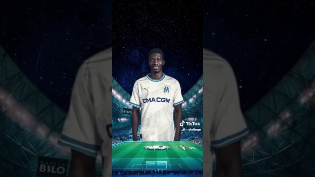 Ismaïla Sarr à l'OM #football #mercato #om #senegal