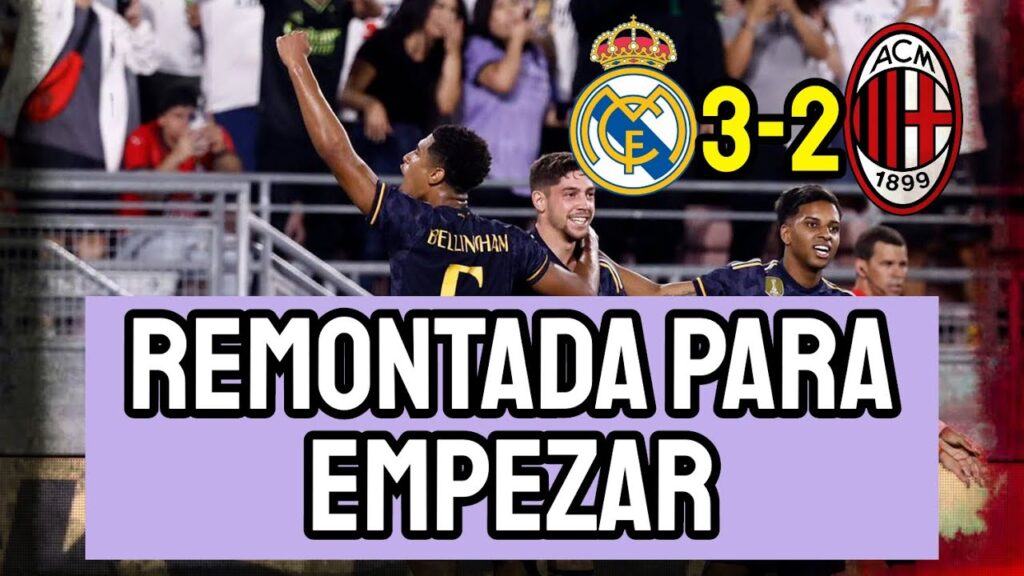 BRAHIM DÍAZ BRILLA EN EL DEBUT DEL REAL MADRID | FEDE VALVERDE MVP | EXPLOSIVOS VINICIUS Y RODRYGO