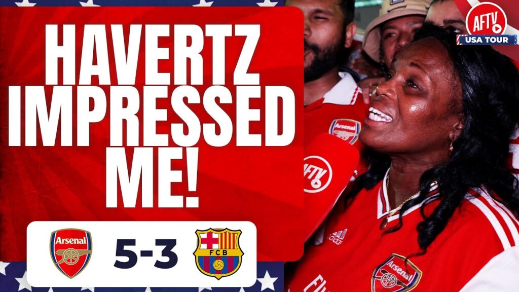 Arsenal 5-3 Barcelona | I’m Impressed By Kai Havertz!