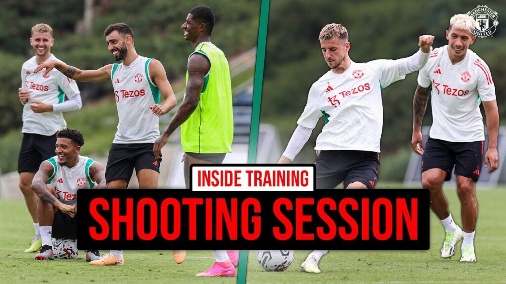 Shooting Competition After A Good Session! ☄️ | INSIDE TRAINING