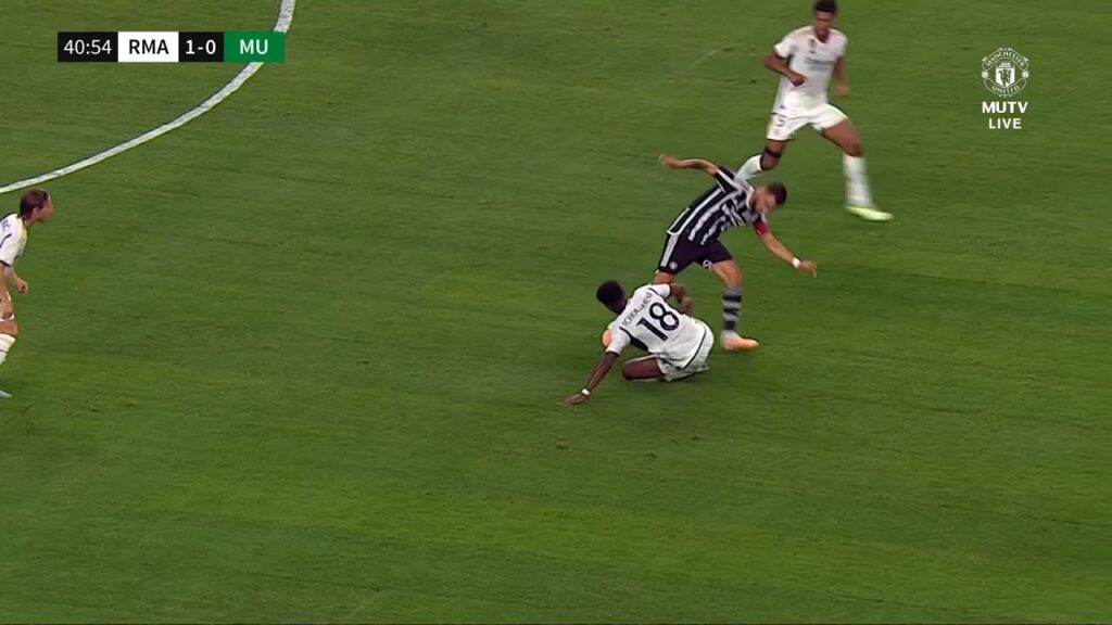 Aurélien Tchouaméni vs Manchester United (Pre-Season) 2023-24