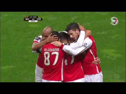 Braga (3)-0 Moreirense (26ªJ): Golo de Ricardo Horta
