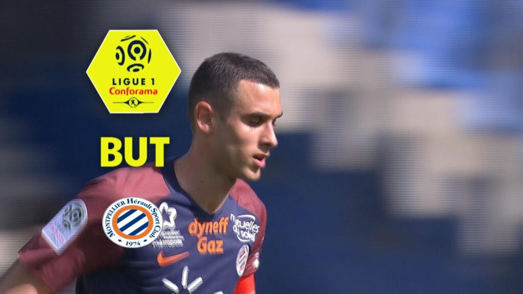But Ellyes SKHIRI (88') / Montpellier Hérault SC - Girondins de Bordeaux (1-3) (MHSC-GdB)/ 2017-18