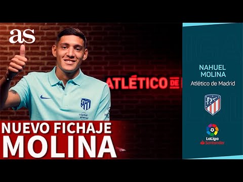 ATLÉTICO DE MADRID | Primeras palabras de NAHUEL MOLINA como nuevo jugador del ATLÉTICO | Diario AS