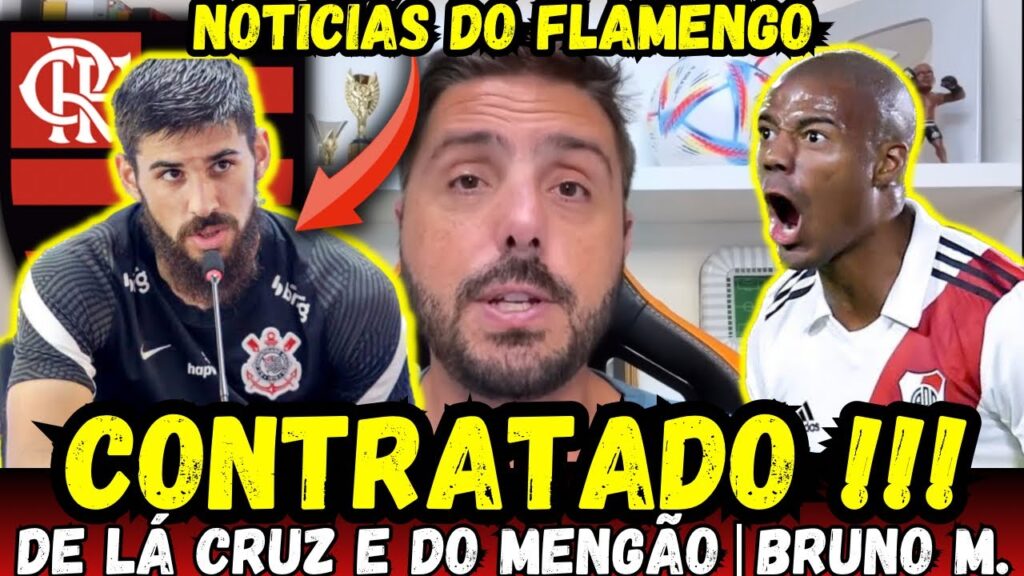 🚨ACERTOU!  DE LA CRUZ ACERTA COM FLAMENGO | BRUNO MENDEZ PERTO DO FLA ? | NOTÍCIAS DO MENGÃO