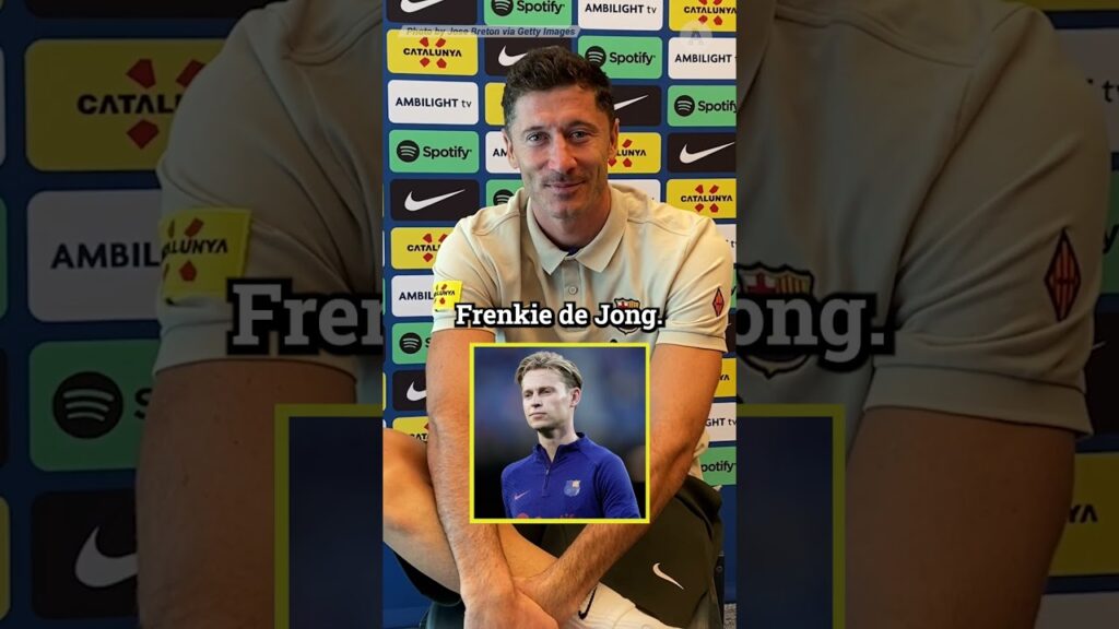 Robert Lewandowski Describes Teammates And Rivals 😂