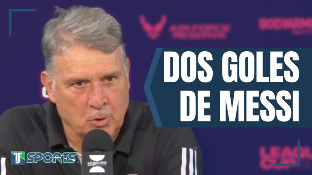 Gerardo Martino se RINDE ante Lionel Messi por sus 2 GOLES ante Atlanta United con el Inter Miami CF
