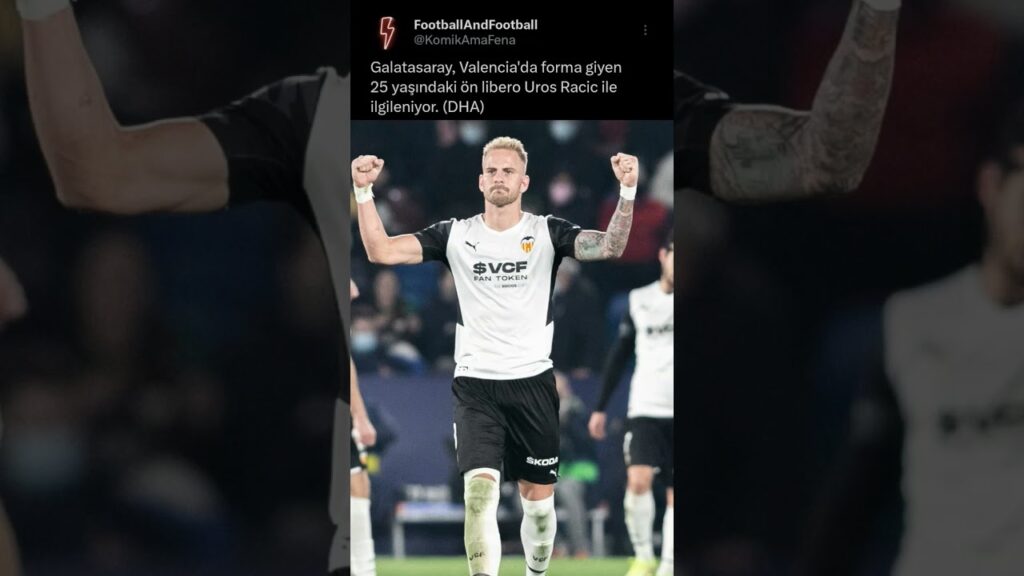 Galatasaray, Valencia’lı Uros Racic’i transfer etmek istiyor #shorts #football Galatasaray, Valencia'lı Uros Racic'i transfer etmek istiyor #shorts #football