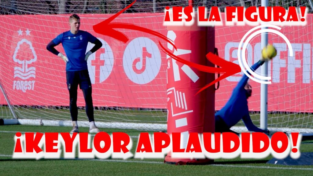 ¡LA FIGURA DEL EQUIPO! Compañero aplaude a Keylor Navas por tapadas en entrenamiento del Nottingham ¡LA FIGURA DEL EQUIPO! Compañero aplaude a Keylor Navas por tapadas en entrenamiento del Nottingham