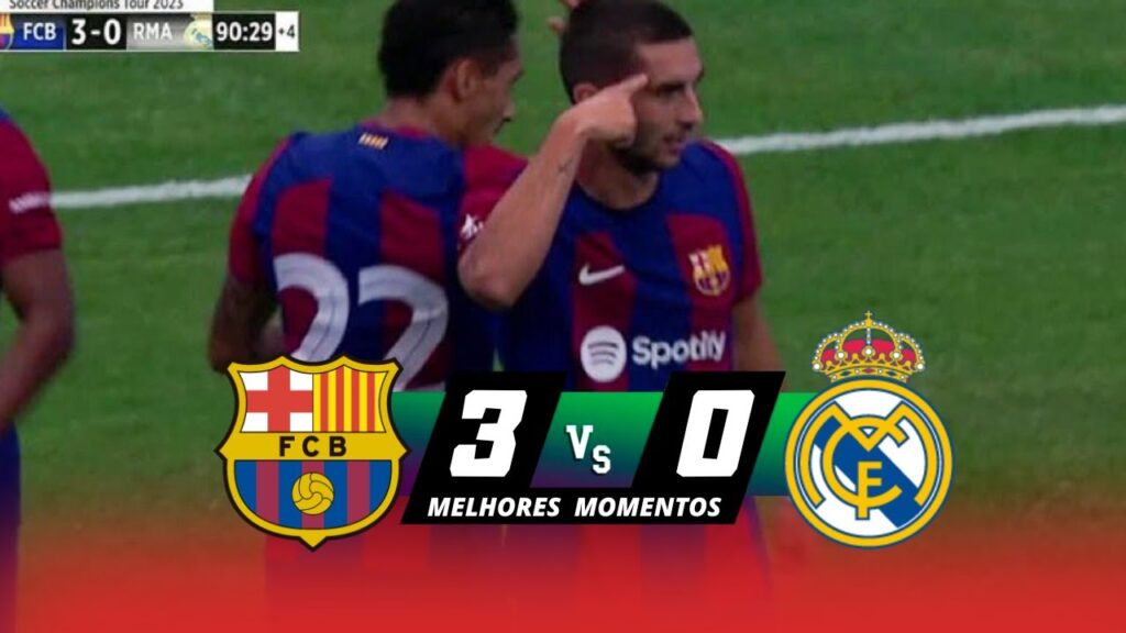 Gol de FERRAN TORRES Barcelona 3 x 0 Real Madrid | Melhores Momentos (COMPLETOS) | Amistoso 2023 Gol de FERRAN TORRES Barcelona 3 x 0 Real Madrid | Melhores Momentos (COMPLETOS) | Amistoso 2023